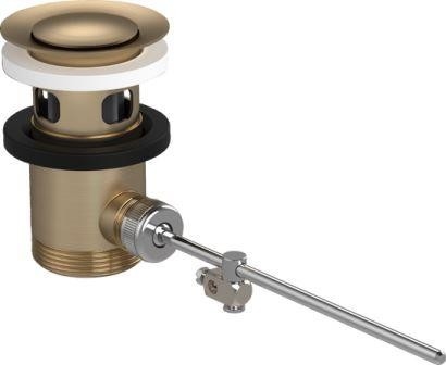 Resíduos cromados pretos montados para misturadores de bacias e misturadores de bidetos Branco