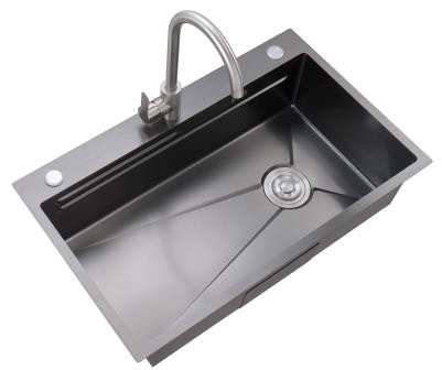 304SS Stainless Steel Shop Sink Nano Coating Stainless Steel Single Bowl Sink de cozinha