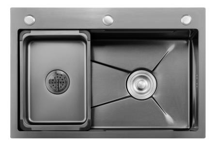 304SS Stainless Steel Shop Sink Nano Coating Stainless Steel Single Bowl Sink de cozinha