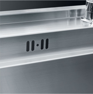 Lave comercial de cor prateada de aço inoxidável