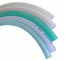 Tubos reforçados flexíveis sem torção, transparentes, de água, de PVC, de malha trançada, para lavagem de automóveis de jardim