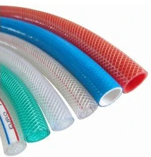 Tubos reforçados flexíveis sem torção, transparentes, de água, de PVC, de malha trançada, para lavagem de automóveis de jardim