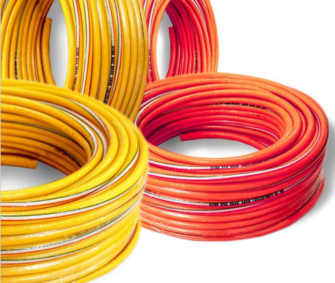 Tubos flexíveis resistentes ao óleo Compressor leve e suave Tubos de ar híbridos de PVC 300 Psi