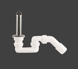 ODM Banheira de lavatório de plástico branco 1-1/2in X 50mm Banheira de resíduos de lavatório
