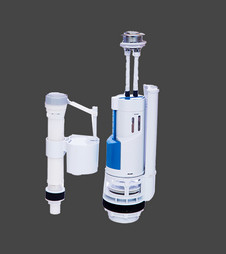 Duplo botão de pressão Cisterna de pressão 2 polegadas de saída Cisterna urinária de plástico de nível inferior