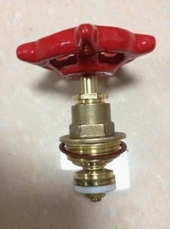Válvulas de porta de latão forjado mão 1/2 em - 2 em fio feminino cortar válvulas