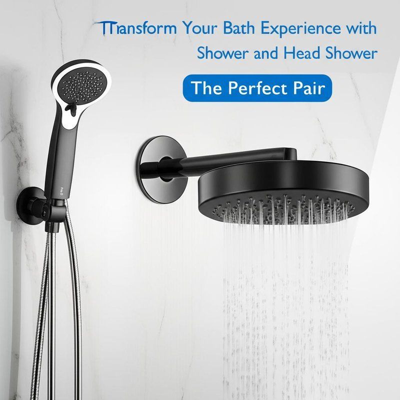 Sistema de chuveiro de chuva em bronze 6 jatos corporais painel SPA com barra deslizante ajustável torneira de latão