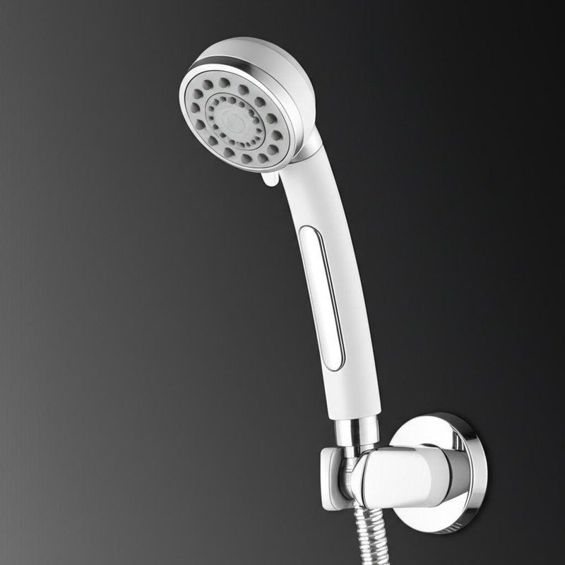 Cromo Brass Tubina de chuveiro termostática Combinada Proteção anti-escaldas com spray de mão multifunção